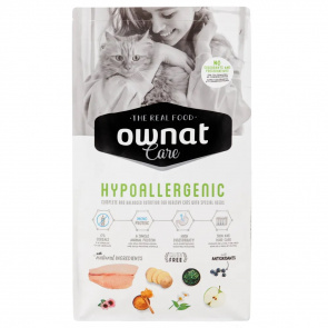 CARE HYPOALLERGENIC Корм для взрослых кошек с рыбой гипоаллергенный, 3 кг