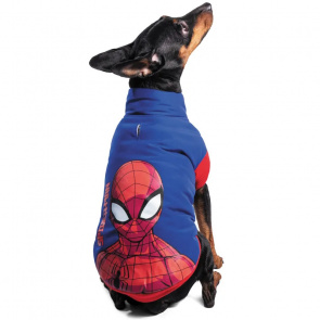Попона для собак зимняя Marvel Человек-паук 25см S синий (унисекс)