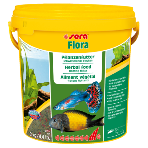 Корм для рыб Flora 10 л (2 кг) (ведро)