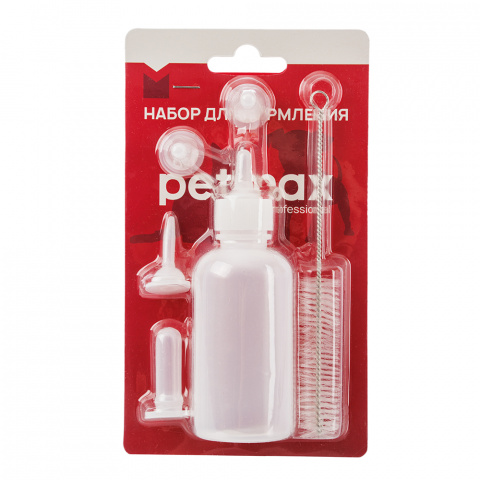 Набор для выкармливания щенков и котят 120 мл, цвет Прозрачный, цены ...