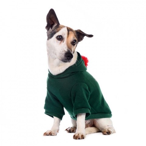 Толстовка для собак Christmas XL зеленый (унисекс) 1