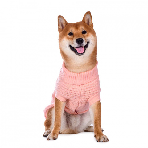 Свитер для собак 40см XL розовый (унисекс) 1