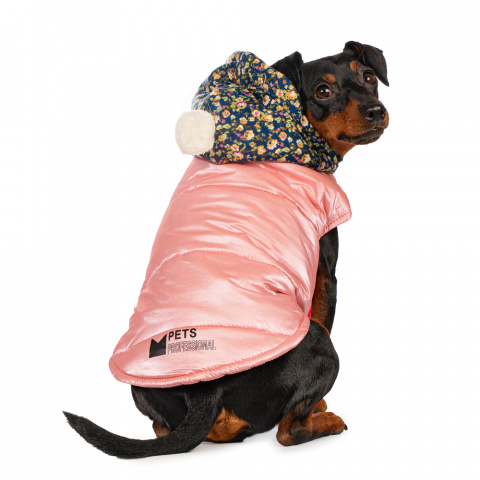 Куртка с капюшоном для собак XS розовый (унисекс) 1