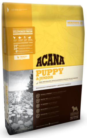 Puppy and Junior сухой корм для щенков собак средних пород с курицей и индейкой, 11,4 кг