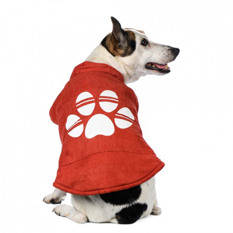 Куртка двухсторонняя для собак S оранжевый (унисекс) 8