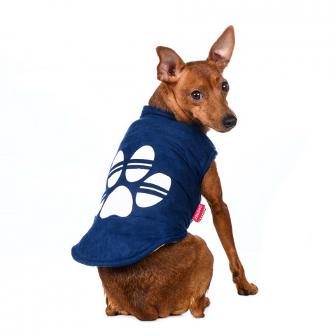 Куртка двухсторонняя для собак 4XL синий (унисекс) 8