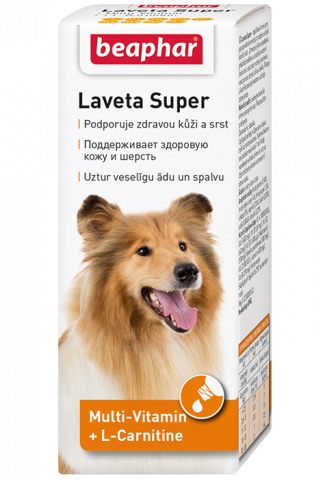 Laveta Super Dog Средство для улучшения шерсти у собак, 50 мл