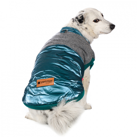 Куртка для собак 3XL голубой (унисекс)