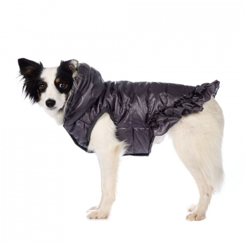 Куртка-платье для собак 2XL серый (девочка)