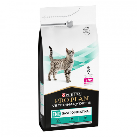 Veterinary Diets EN ST/OX Gastrointestinal Сухой корм для котят и взрослых кошек для снижения проявлений кишечных расстройств, 1,5 кг 12