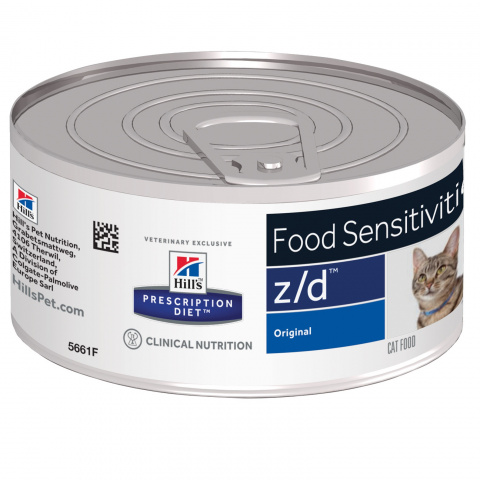 Prescription Diet z/d Food Sensitivities влажный корм для кошек, 156г 9