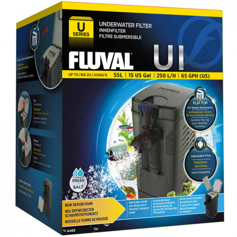 Фильтр внутренний FLUVAL U1 200 л/ч /аквариумы до 45 л/
