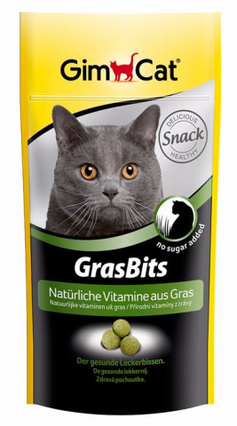 лакомство для кошек Грас-Битс с травой 40г