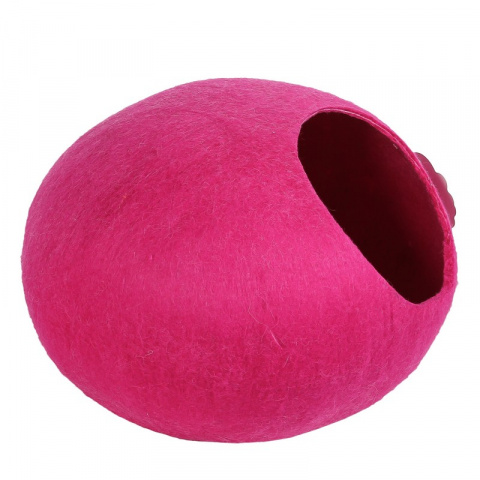 Домик-слипер WoolPetHouse для животных мелких пород, 40х40х20 см, розовый 1