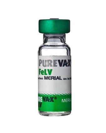 Пуревакс FELV вакцина для защиты кошек от вирусного лейкоза, 1доза