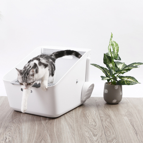 Лоток для кошек с автоматическим очистителем воздуха Pura Cat 3