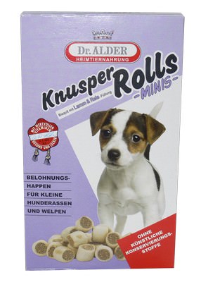 Лакомство для собак Кнуспер роллс мини ягненок/рис, 500 г