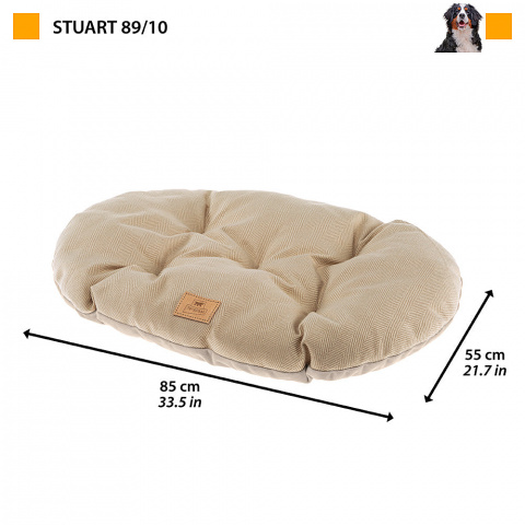 Подушка для кошек и собак Stuart, 85х55 см, бежевый 5