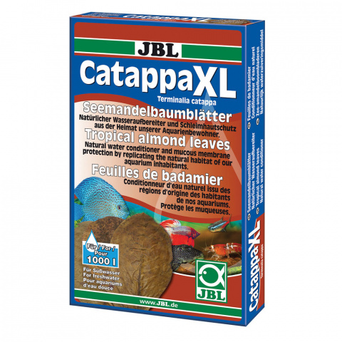 Catappa XL Листья тропического миндального дерева для пресноводныхаквариумов, 10шт