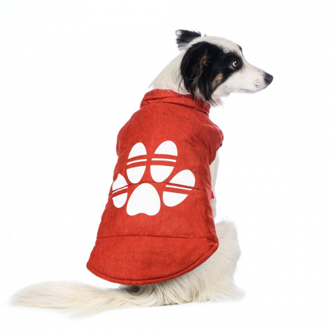 Куртка двухсторонняя для собак L оранжевый (унисекс) 3