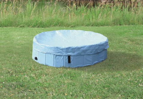 Крышка для бассейна для собак арт.39483, ø 160 см, светло-голубой