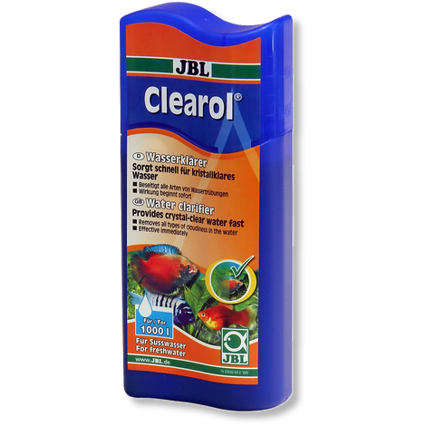 Clearol 100ml Кондиционер для устранения любых помутнений воды впресноводных аквариумах на 400 л