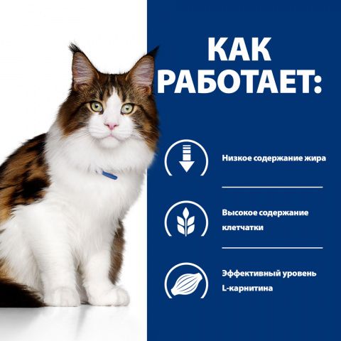 Prescription Diet w/d Multi-Benefit Сухой диетический корм для кошек при поддержании веса и сахарном диабете, с курицей, 1,5 кг 2