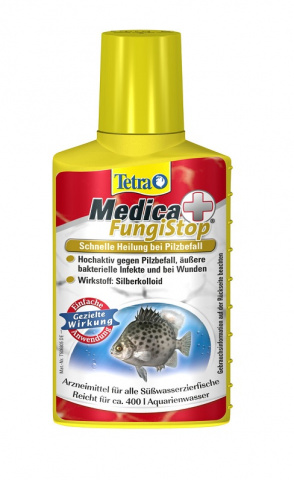 Medica FungiStop Лекарство для рыб от грибков и бактерий на 400 л, фл. 100 мл