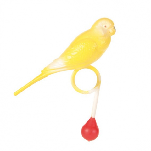 Пластиковый попугай 13 см 2