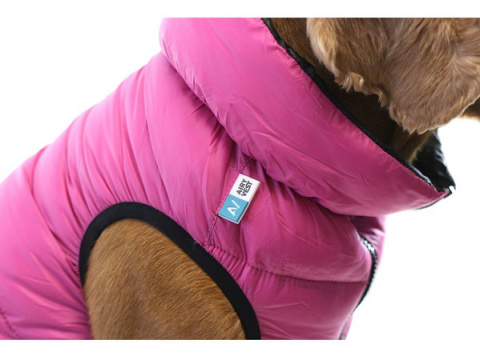 Курточка двухсторонняя для собак XL розовый (унисекс) 3