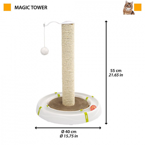 Модульная игрушка-когтеточка MAGIC-TOWER для кошек 1