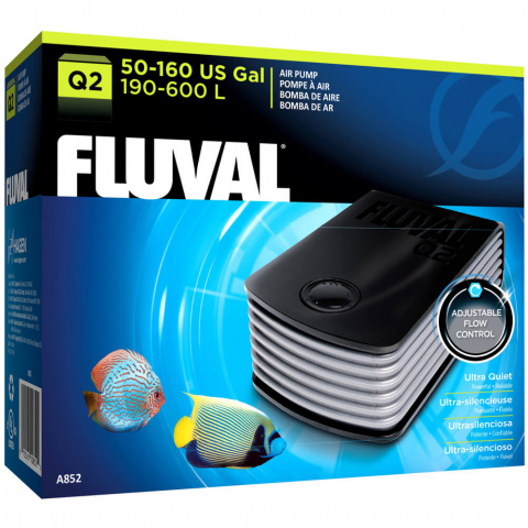 Компрессор Fluval Q2 для аквариумов 190-600 л