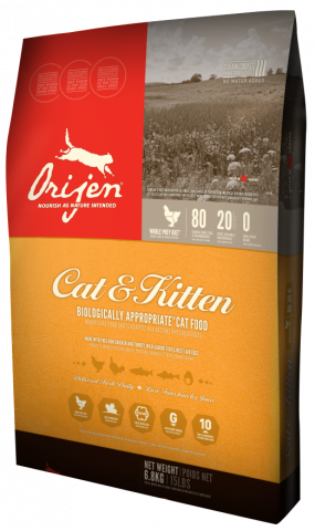 Cat and Kitten корм для кошек всех возрастов, с цыпленком, индейкой и рыбой, 2,27 кг
