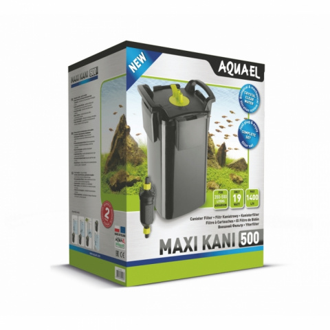 Фильтр внешний MAXI KANI 500 (350-500л, 6кассет по 1.9л) 1400л/ч 1