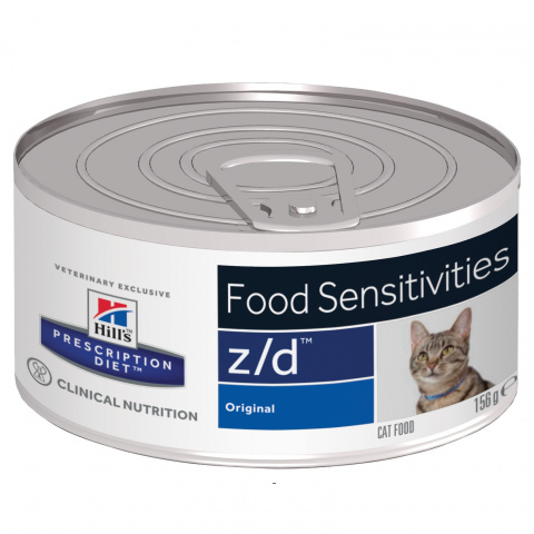 Prescription Diet z/d Food Sensitivities влажный корм для кошек, 156г 4