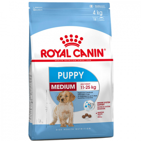 Medium Puppy корм для щенков средних пород 2-12 мес с 2 до 12 месяцев, 15 кг