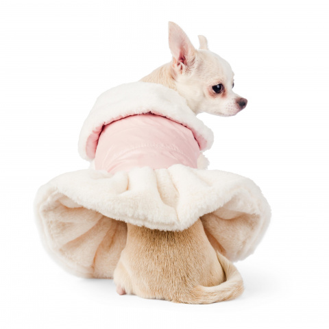 Куртка-платье для собак XL розовый (девочка) 2