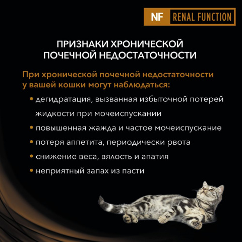 Veterinary Diets NF сухой корм для взрослых кошек при хронической почечной недостаточности, 350 г 2