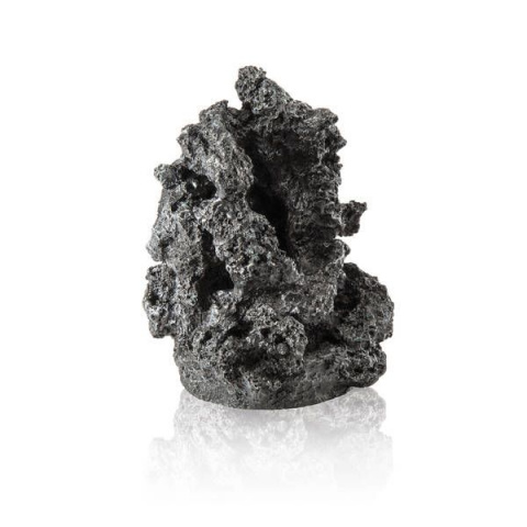 Скульптура Чёрный минеральный камень 22х22х26см