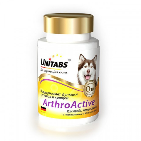 UNITABS АртроАктив с Q10 для собак 100 т