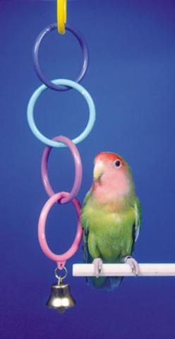 Игрушка для птиц Олимпийские кольца средние 1