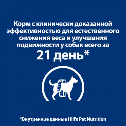 Prescription Diet Metabolic and Mobility Сухой диетический корм для собак, способствующий снижению веса при заболевании суставов, с курицей, 12 кг 1