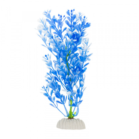 Растение голубое 20см