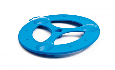 Летающий диск для собак диаметр 23 см синий