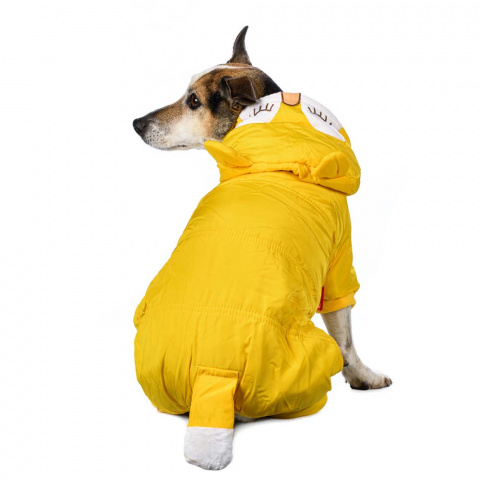 Комбинезон с капюшоном для собак XL желтый (унисекс) 7
