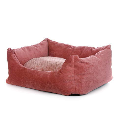 Лежак Зефир для животных, розовый, 50х40см 1