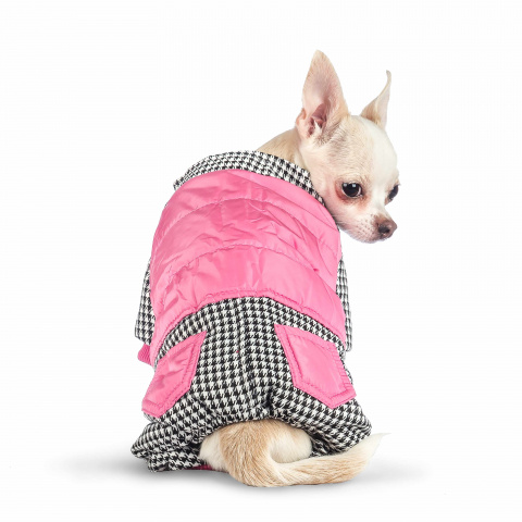 Комбинезон для собак XL розовый (девочка)