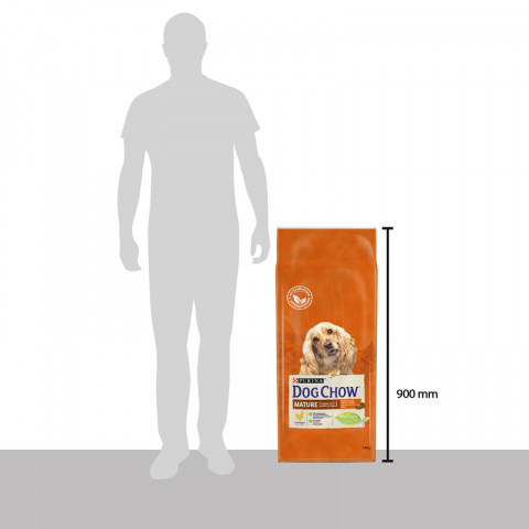 Сухой корм для взрослых собак старшего возраста, с ягненком, 14 кг 3