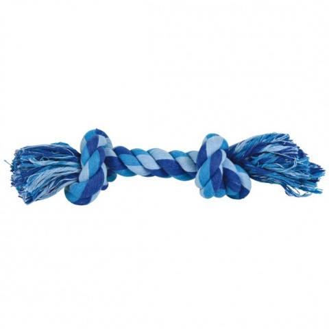 Игрушка для собак Веревка с узлом, цветная 40 см