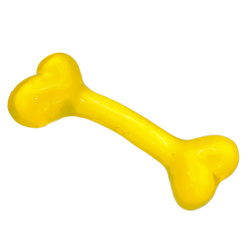Игрушка для собак Косточка жёлтая 20 см